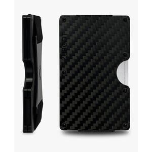 Mens RFID Blocking Slim Money Clip Wallet Credit Card ID Holder Thin Minimalist
